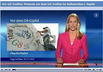 Sardinien im Fehrnsehen: Vor G8-Treffen