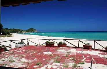 Cala Sinzias Strand,Sardinien